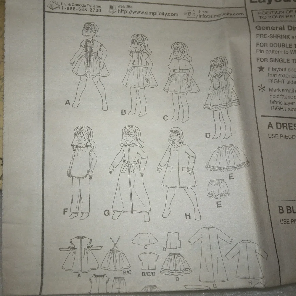 SIMPLICITY 4347 Simplicity Archives 18